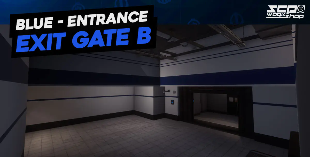 Blue - Exit Gate B